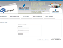 Tablet Screenshot of igsfc.igs-lyon.com